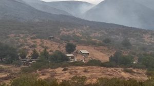 Vientos de Santa Ana , incendios , clima