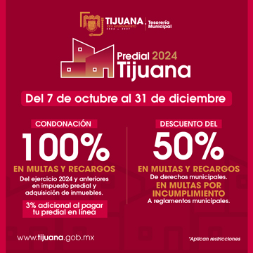 PREDIAL OCTUBRE DICIEMBRE TIJUANA CAJA